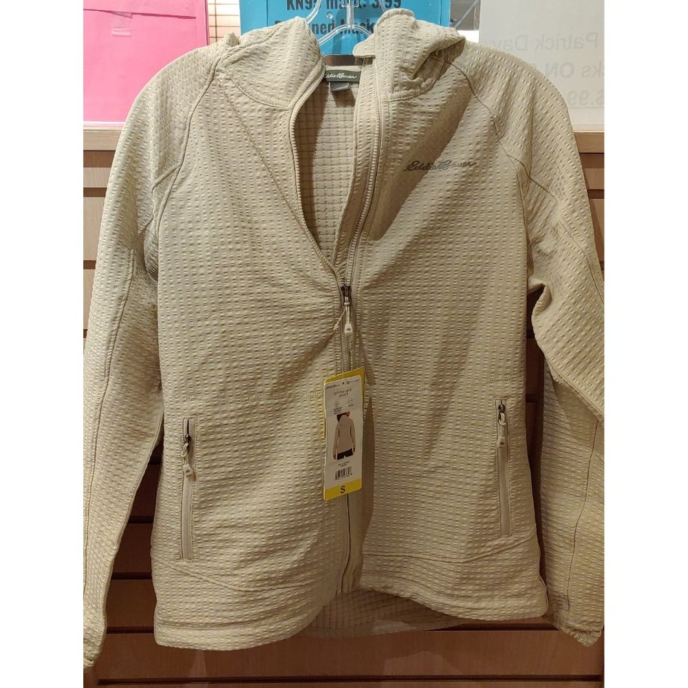 Eddie Bauer Womens Jacket Hooded Off The Grid--Tan (Pumice) - Picture 5 of 10
